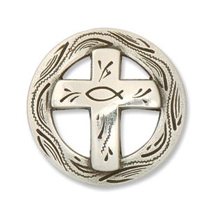 Christliches Kreuz Concho 32 mm
