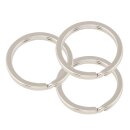 Flache Schlüsselringe - 10er Pack