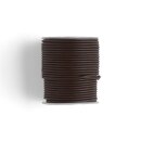 Rundes Lederband Braun 2mm