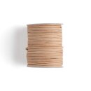 Rundes Lederband Natur 2mm