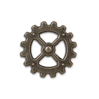 Steampunk Concho Kettenzahnrad 25 mm