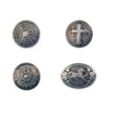 Conchos aus gestanztem Stahl