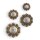 Roped Berry Round Conchos