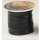 Kalbslederband 3 mm Schwarz