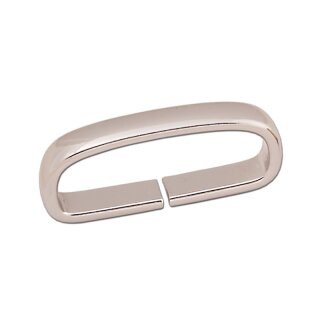 Gürtelschlaufe 32 mm Nickel