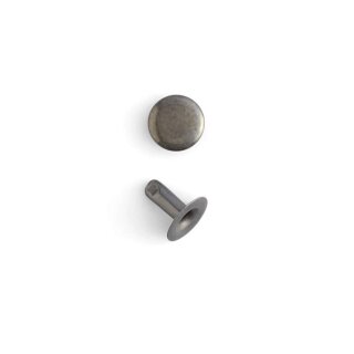Hohlnieten Klein Antik Nickel