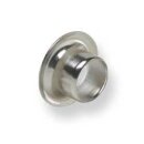 Ösen ohne Gegenstück 6 mm Nickel Finish