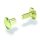 Chicago Schraubnieten 10 mm Messing 10er Pack