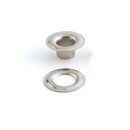 Ösen aus Messing 5 mm Vernickelt 10er Pack