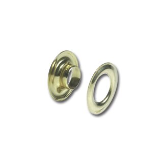 Ösen aus Messing 10 mm 10er Pack