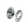 Ösen aus Messing 10 mm Vernickelt 10er Pack