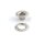 Ösen aus Messing 8 mm Vernickelt 10er Pack