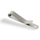 Kleiner Federclip für Gürtel Silber