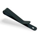 Kleiner Federclip für Gürtel Schwarz