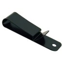 Mittlerer Federclip für Gürtel Schwarz