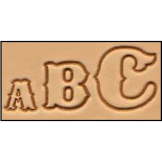 Standard Alphabet Stempel Set - 19 mm