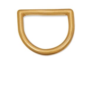 Gegossener D-Ring 32 mm - Massiv Messing