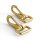 Halfter Karabiner Messing