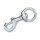 Einfacher Drehkarabiner Nickel (SB)