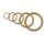 O-Ring 38 mm - Massiv Messing