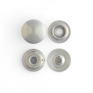 Linie 20 Druckknöpfe - Nickel 100er Pack
