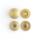 Linie 20 Druckknöpfe Messing Finish 10er Pack