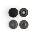 Linie 24 Druckknöpfe Schwarz 10er Pack