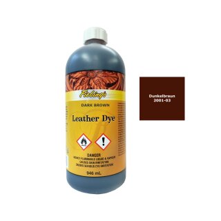 Fiebings Leather Dye - Dunkelbraun - 946 ml