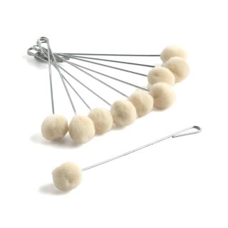 Wollpinsel (Wool Daubers) – 10er oder 100er Pack