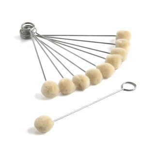 Wollpinsel Klein 10er Pack