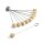 Wollpinsel Klein 10er Pack
