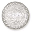 Silber High Sierra Concho Rund 19mm
