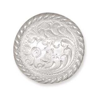 Silber High Sierra Concho Rund 25mm
