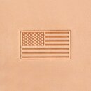 3D Stempel Amerikanische Flagge