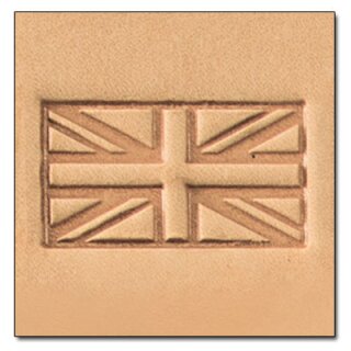3D Stempel Britische Flagge