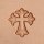 3D Stempel Kreuz