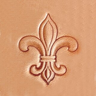 3D Stempel Heraldische Lilie