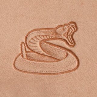3D Stempel Klapperschlange