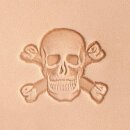 3D Stempel Skul & Crossbones