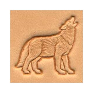 3D Stempel Wolf