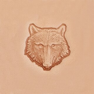 3D Stempel Wolfskopf