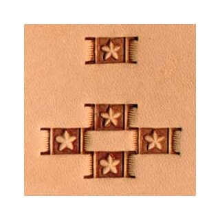 X596 Stempel Korbgeflecht