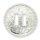 Silver Rope Slotted Concho 38mm