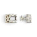 Armband Verschluss mit T Haken 14mm