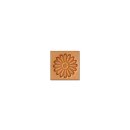 Mini 3D Stempel Rosette
