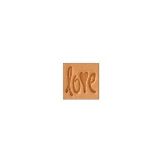 Mini 3D Stempel Love