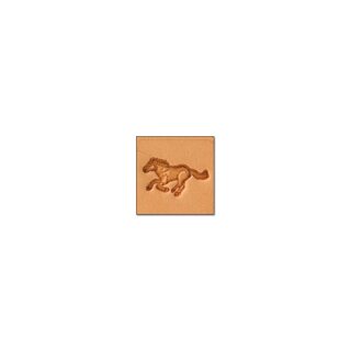 Mini Stempel rennendes Pferd