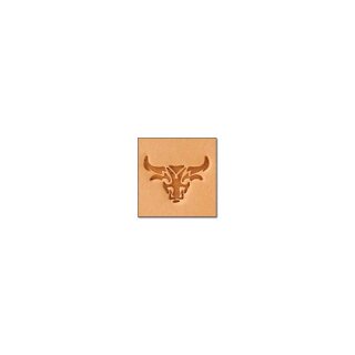 Mini Stempel Bull Schädel