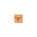 Mini Stempel Bull Schädel