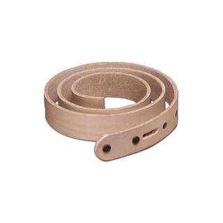 Natürliche Rindsleder Gürtelrohlinge - 44mm - 106,5cm